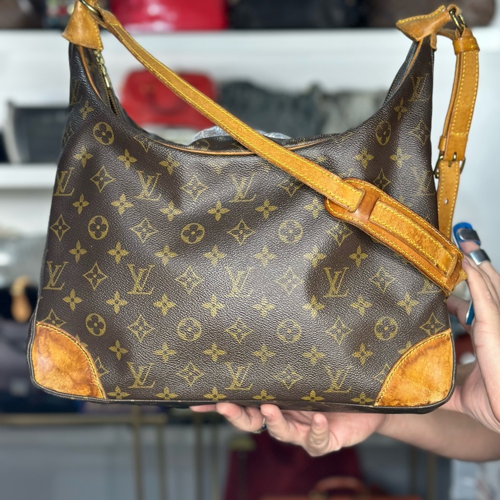 LV Monogram Zip Hobo